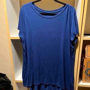 Ample T-shirt royal blue
